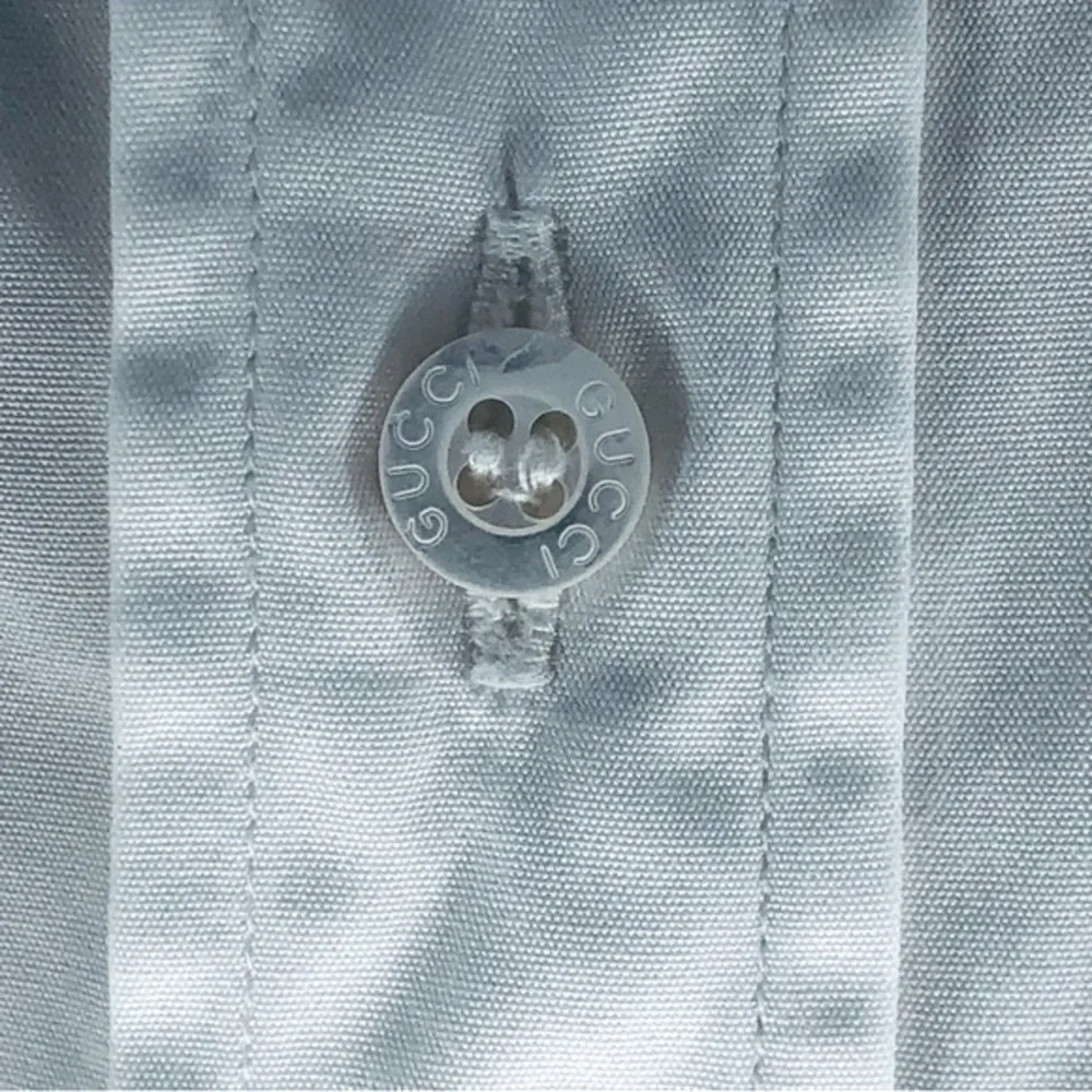 Gucci Men’s Boyfriend Button Down Dress Shirt White Size 40 15 1/2